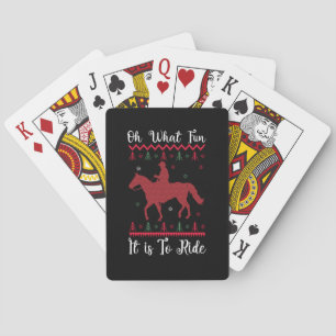 Jeu De Cartes Oh Quelle Joie De Monter À Cheval Noël