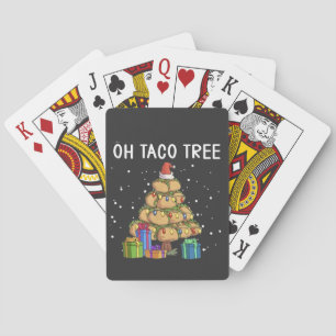 Jeu De Cartes Oh Taco Tree Drôle Nourriture Mexicaine Laide Noël