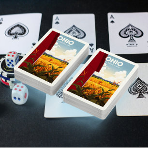 Jeu De Cartes Ohio vintage
