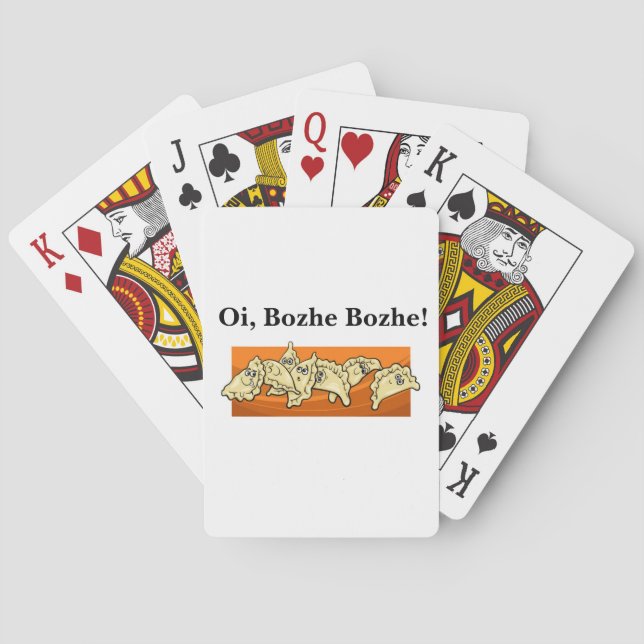 Jeu De Cartes Oi Bozhe Bozhe Perogies Piérogies Jouer Cartes (dos)