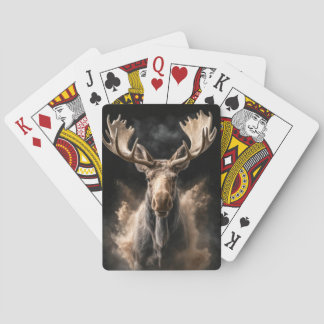 Jeu De Cartes Oie sauvage Animal Élégant Dramatique Mist Portrai