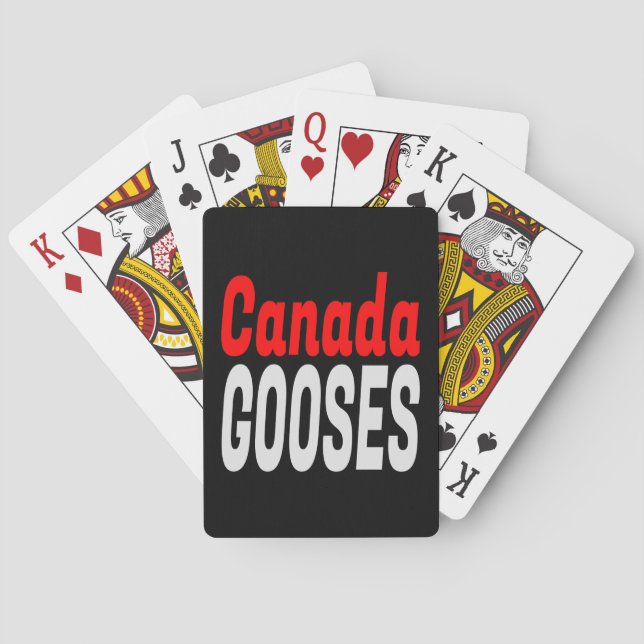 Jeu De Cartes Oies du Canada LettreKenny Drôle Nouveauté (dos)
