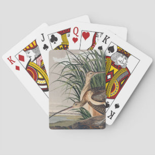 Jeu De Cartes Oiseau de Courlis à long bec Audubon