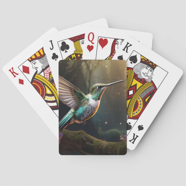 Jeu De Cartes Oiseau de mer Oiseau animal faune sauvage Art (dos)