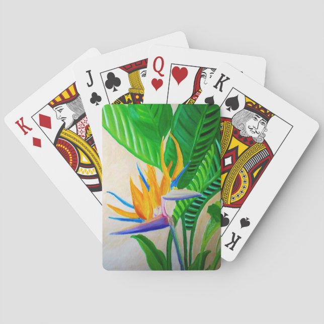 Jeu De Cartes Oiseau du Paradis (dos)