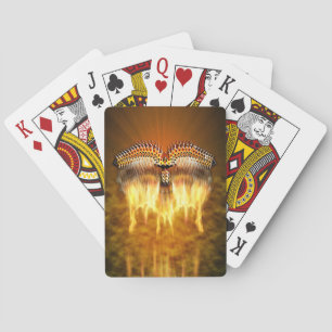 Jeu De Cartes Oiseau en vol