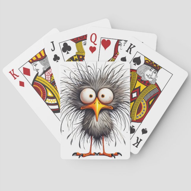 Jeu De Cartes Oiseau fantaisiste (dos)