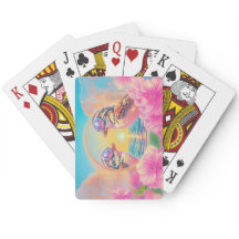 Oiseaux cool avec lunettes de soleil au coucher du