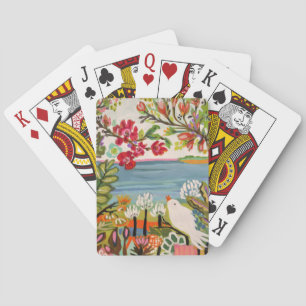 Jeu De Cartes Oiseaux dans le jardin