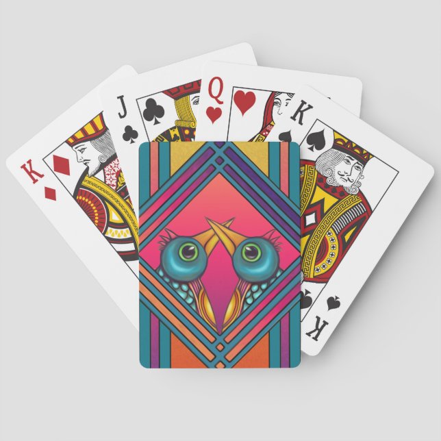 Jeu De Cartes Oiseaux Jouer Des Cartes (dos)