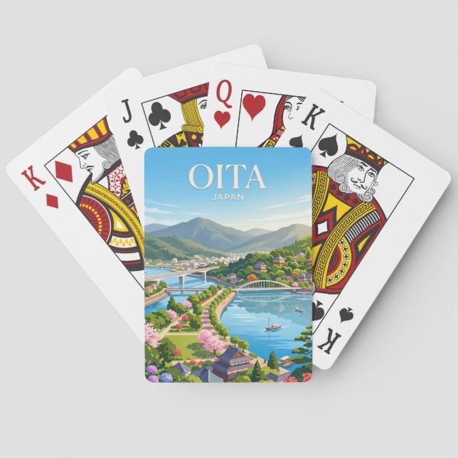 Jeu De Cartes Oita Japon (dos)