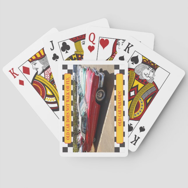 Jeu De Cartes Old Car Séries (dos)