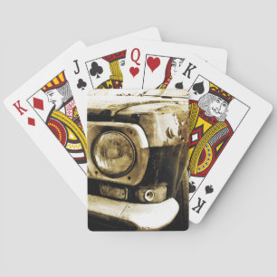 Jeu De Cartes Old Classic Car Headlight #2