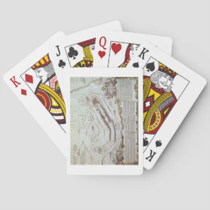 Jeu De Cartes Old Fort Gaut, Calcutta, 1810 (litho)
