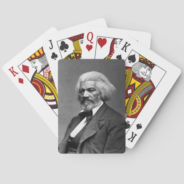 Jeu De Cartes Old Fr3d3rick Bailey Douglas African American Hero (dos)