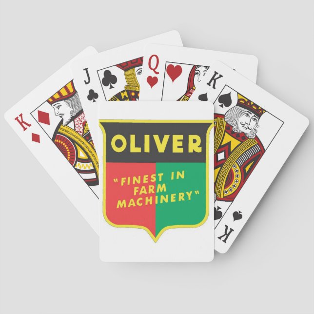 Jeu De Cartes Oliver (dos)