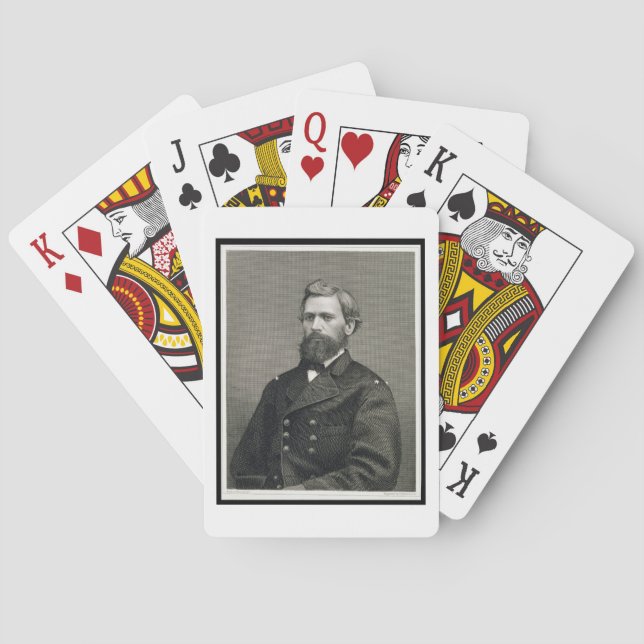 Jeu De Cartes Oliver Otis Howard (1830-1909), gravé par Robert (dos)