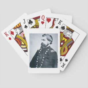 Jeu De Cartes Oliver Otis Howard (b/w photo)