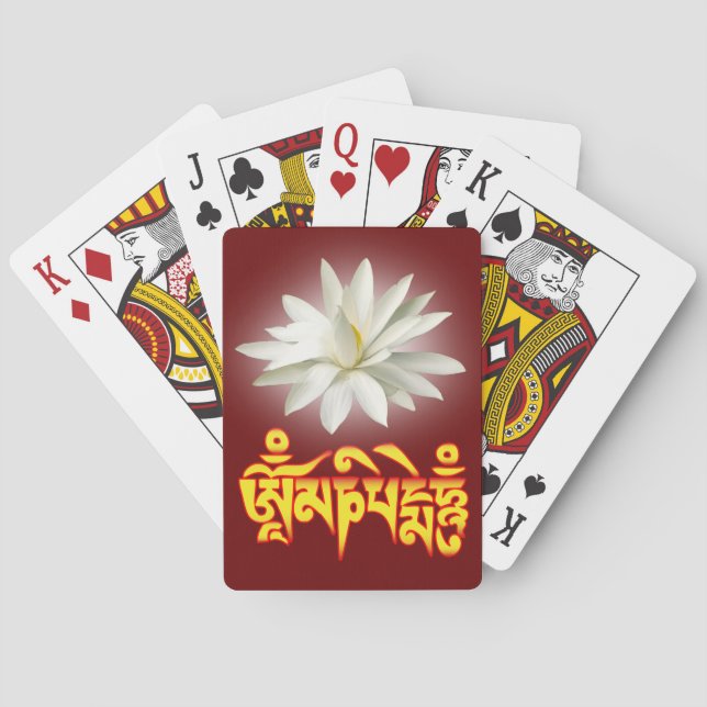 Jeu De Cartes Om mani padme mantra (dos)