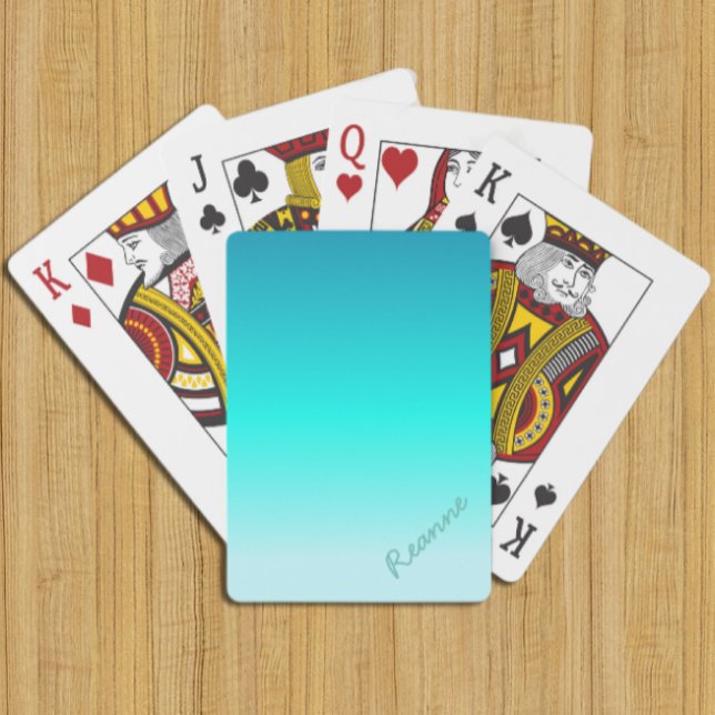 Jeu De Cartes Ombre Turquoise (Créateur téléchargé)