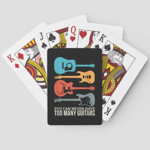 Jeu De Cartes On Ne Peut Jamais Avoir Trop De Guitares