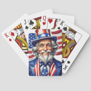 Jeu De Cartes Oncle Sam USA