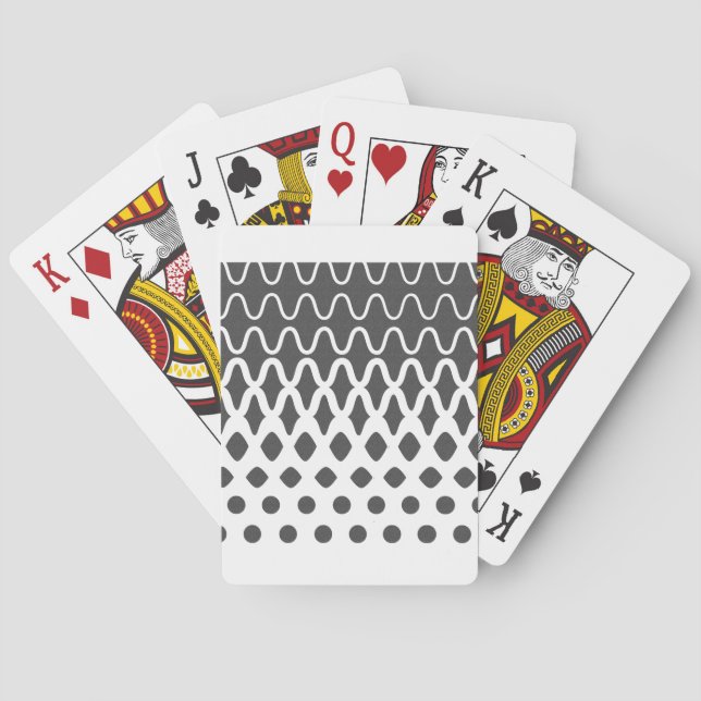 Jeu De Cartes Ondes dans les particules (dos)