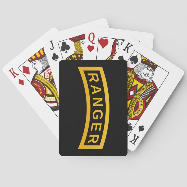 Jeu De Cartes Onglet Ranger (dos)