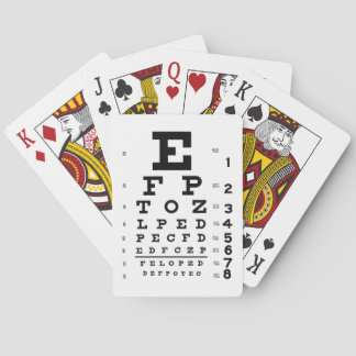Jeu De Cartes Ophtalmologie Optométrie Ophtalmologie Ophtalmolog