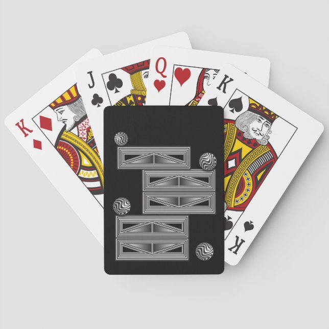 Jeu De Cartes Optique via Formes (dos)