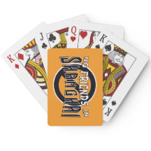 ORANGE Jouer des cartes pour Shanghai Rummy