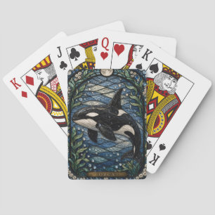 Jeu De Cartes Orca Détroit Polaire Illumina Verre Cathédrale