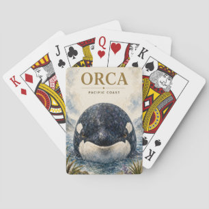 Jeu De Cartes Orca Faune Côte Pacifique