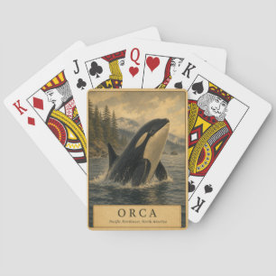 Jeu De Cartes Orca Pacific Northwest VINTAGE
