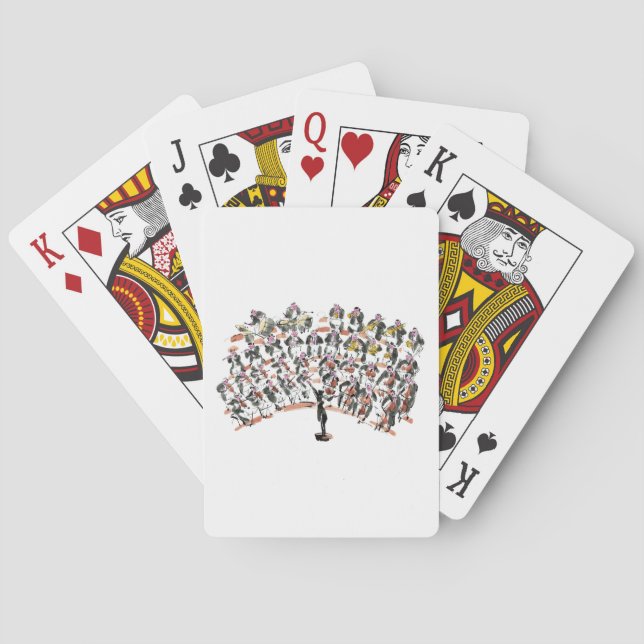 Jeu De Cartes Orchestre Jouer des cartes (dos)