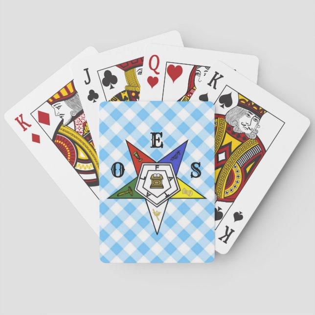 Jeu De Cartes Order of the Eastern Star Classic Playing Cards (dos)