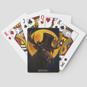 Jeu De Cartes Orignal Chapeau Haut de Forme Gothique Surréaliste