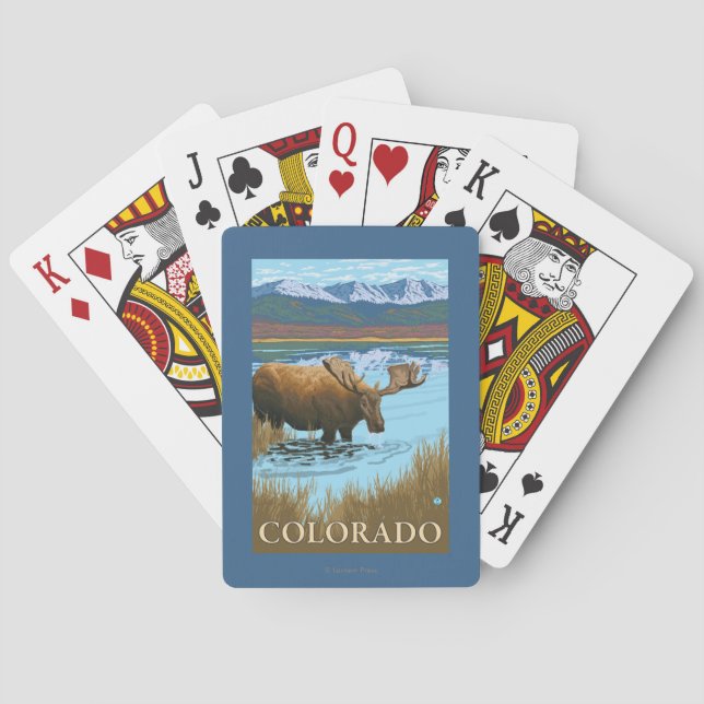 Jeu De Cartes Orignaux DrinkingColorado (dos)
