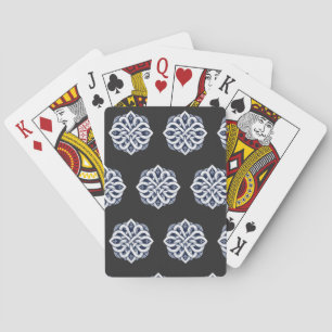 Jeu De Cartes Ornement de nœud celtique imbriqué complexe