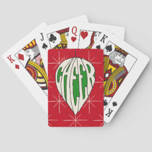 Jeu De Cartes Ornement de vacances