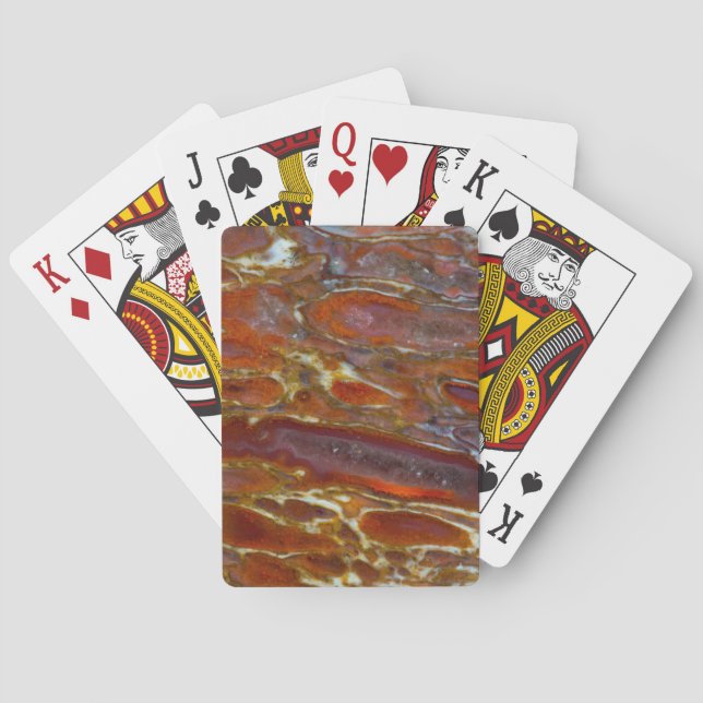 Jeu De Cartes Os de dinosaure pétrifié (dos)