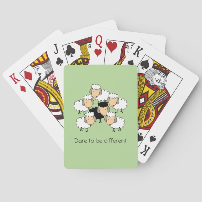 Jeu De Cartes Osez être différent Mouton noir (dos)