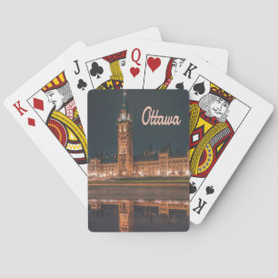 Jeu De Cartes Ottawa Canada Ontario Colline du Parlement