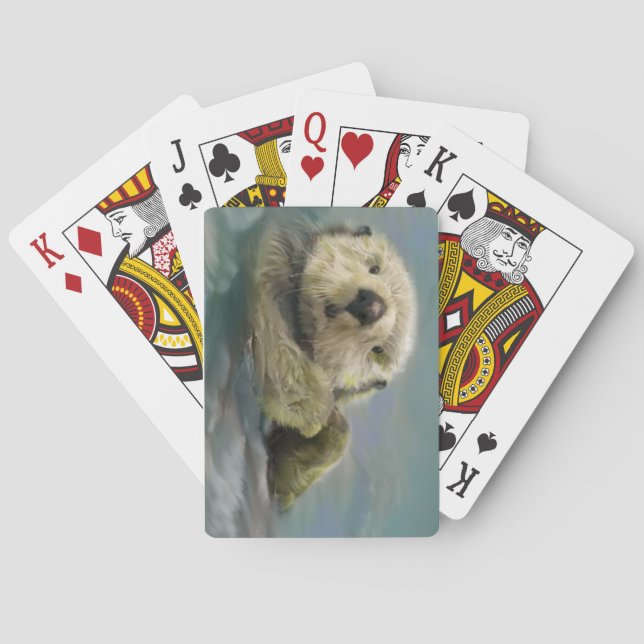 Jeu De Cartes Otter PLaying Cartes (dos)