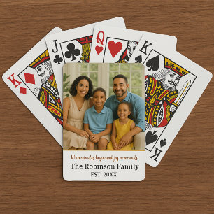 Jeu De Cartes Où commence le sourire : Famille de photos