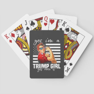 Jeu De Cartes Oui, je suis une fille de Trump qui s'en remet à T
