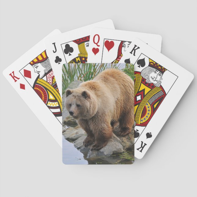 Jeu De Cartes Ours au bord d'un lac (dos)