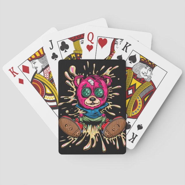 Jeu De Cartes Ours Au Miel (dos)