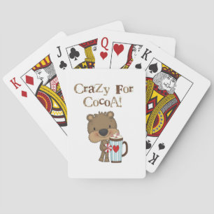 Jeu De Cartes Ours de garçon fou pour des vacances de cacao