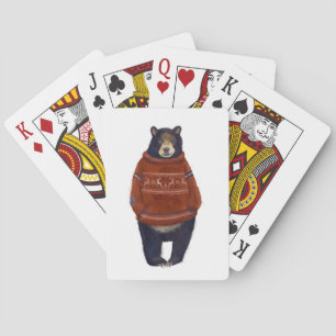 Jeu De Cartes Ours de Sweer Red Reindeer
